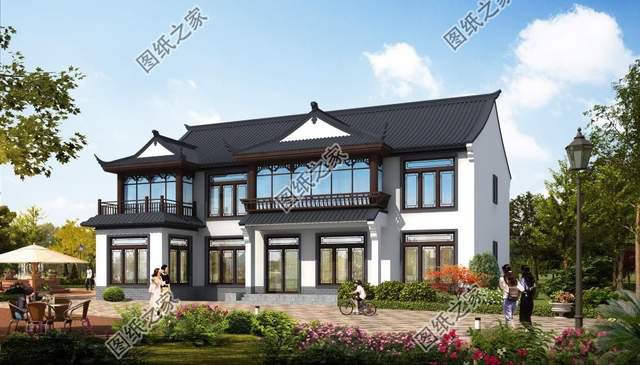 10款新中式風(fēng)格別墅設(shè)計(jì)，每一款都美到無法自拔，不信你不心動