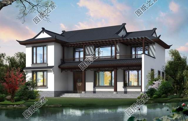 10款新中式風(fēng)格別墅設(shè)計(jì)，每一款都美到無法自拔，不信你不心動