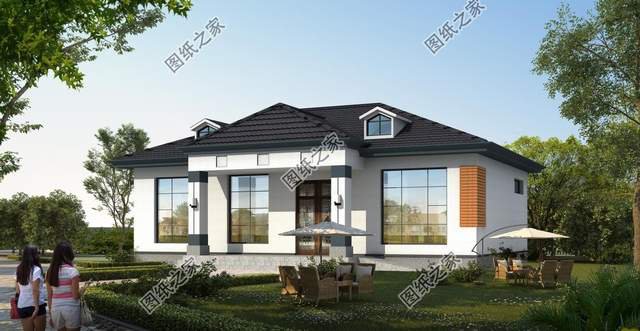 一層農(nóng)村別墅設計，樸實的農(nóng)村住宅設計，實在踏實接地氣