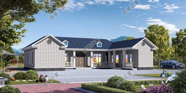 一層農(nóng)村別墅設計，樸實的農(nóng)村住宅設計，實在踏實接地氣