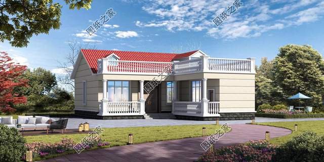 一層農(nóng)村別墅設計，樸實的農(nóng)村住宅設計，實在踏實接地氣