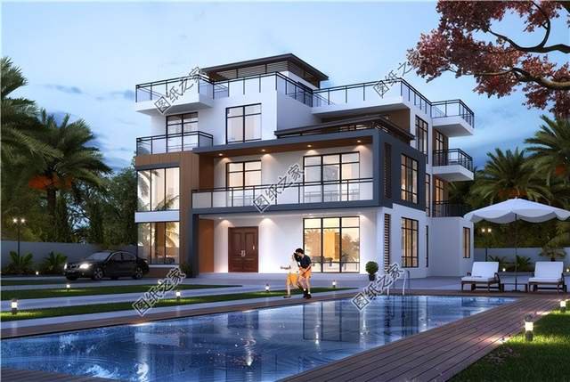5款現代別墅設計，農村自建造價低，快來看看吧