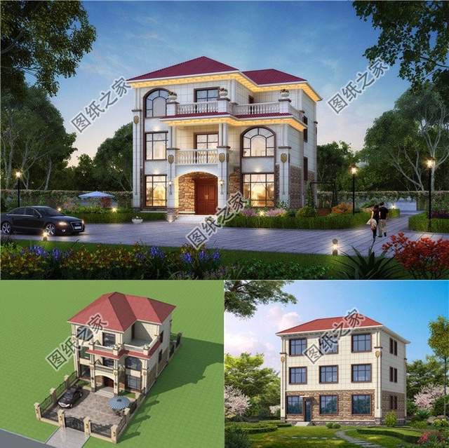 最實用的三層別墅設計，滿足更多人的居住需求，提升居住舒適度