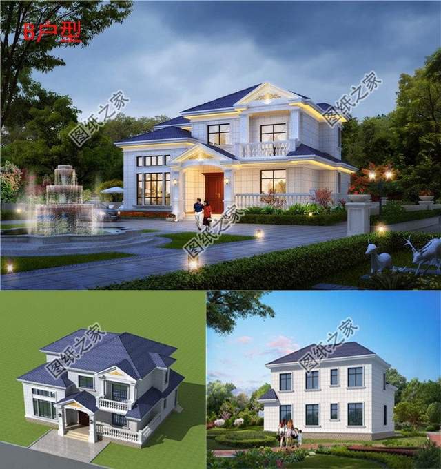 帶堂屋的農(nóng)村別墅設(shè)計(jì)，實(shí)用且重要，農(nóng)村家家戶戶都需要