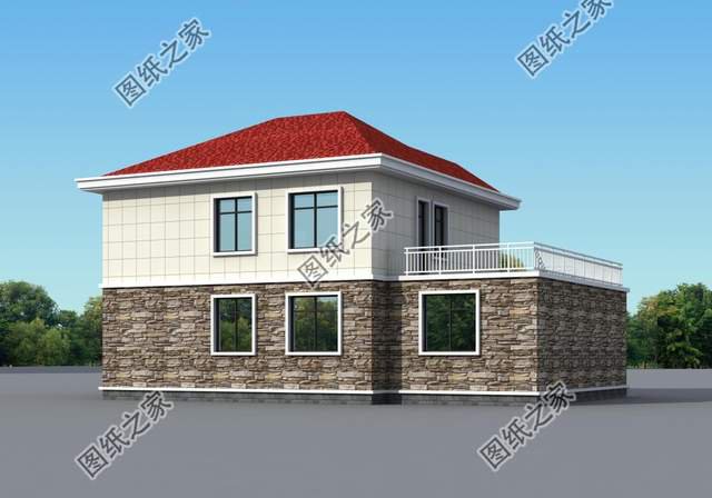 五套農(nóng)村小別墅，帶有車(chē)庫(kù)，給準(zhǔn)備建房的朋友們趕緊安排上