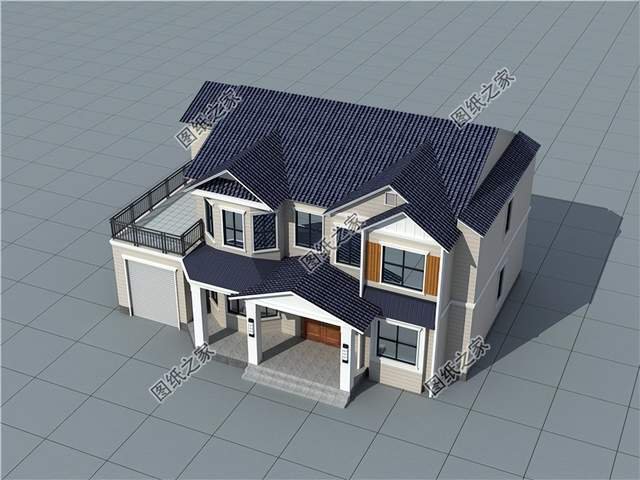 五套農(nóng)村小別墅，帶有車(chē)庫(kù)，給準(zhǔn)備建房的朋友們趕緊安排上