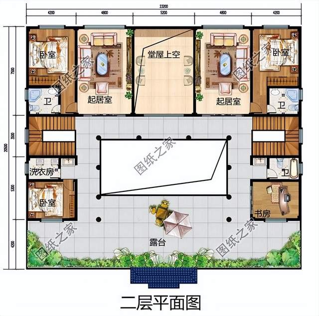 5棟四合院別墅設(shè)計(jì)，每一棟都超美，喜歡就收藏起來吧