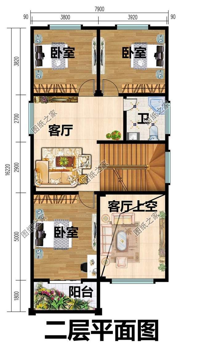 平屋頂自建別墅，設(shè)計精良大氣，平屋頂也能建出豪宅感