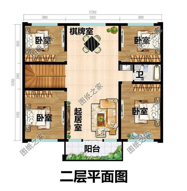 平屋頂自建別墅，設(shè)計精良大氣，平屋頂也能建出豪宅感