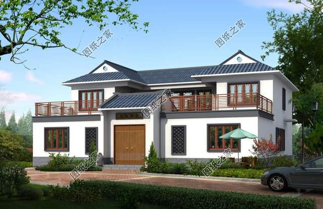 傳統(tǒng)中式合院別墅設(shè)計(jì)，神秘的東方文化總是讓我們國(guó)人為之瘋狂