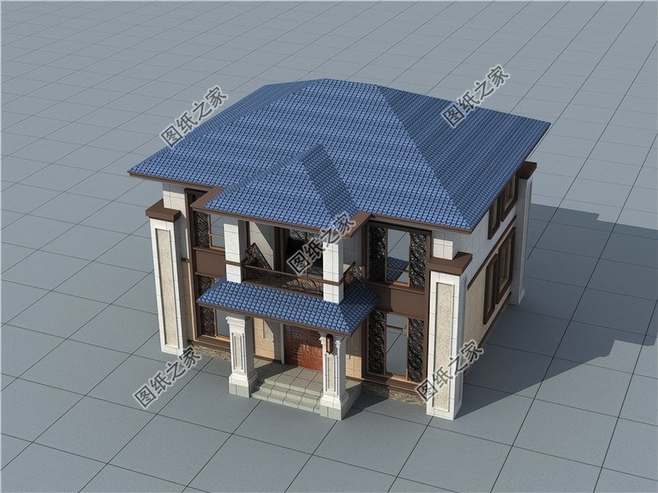 二層經(jīng)濟實用型別墅推薦，好看又實用，布局合理居住舒適