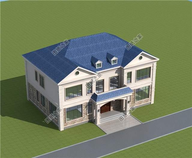 農村雙拼別墅設計，兄弟手足情深，攜手返鄉(xiāng)一起建樓房