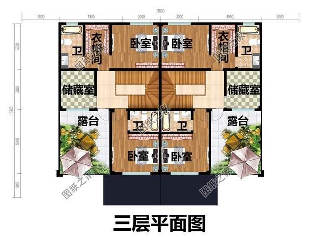 農村雙拼別墅設計，兄弟手足情深，攜手返鄉(xiāng)一起建樓房