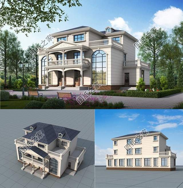 農村雙拼別墅設計，兄弟手足情深，攜手返鄉(xiāng)一起建樓房