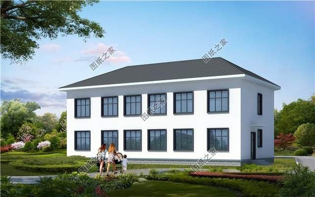 農村雙拼別墅設計，兄弟手足情深，攜手返鄉(xiāng)一起建樓房