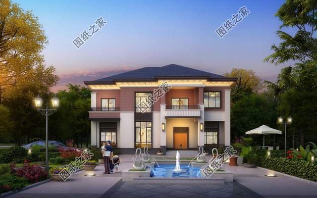 30萬(wàn)左右農(nóng)村別墅設(shè)計(jì)推薦，外觀討人喜歡，布局實(shí)用合理