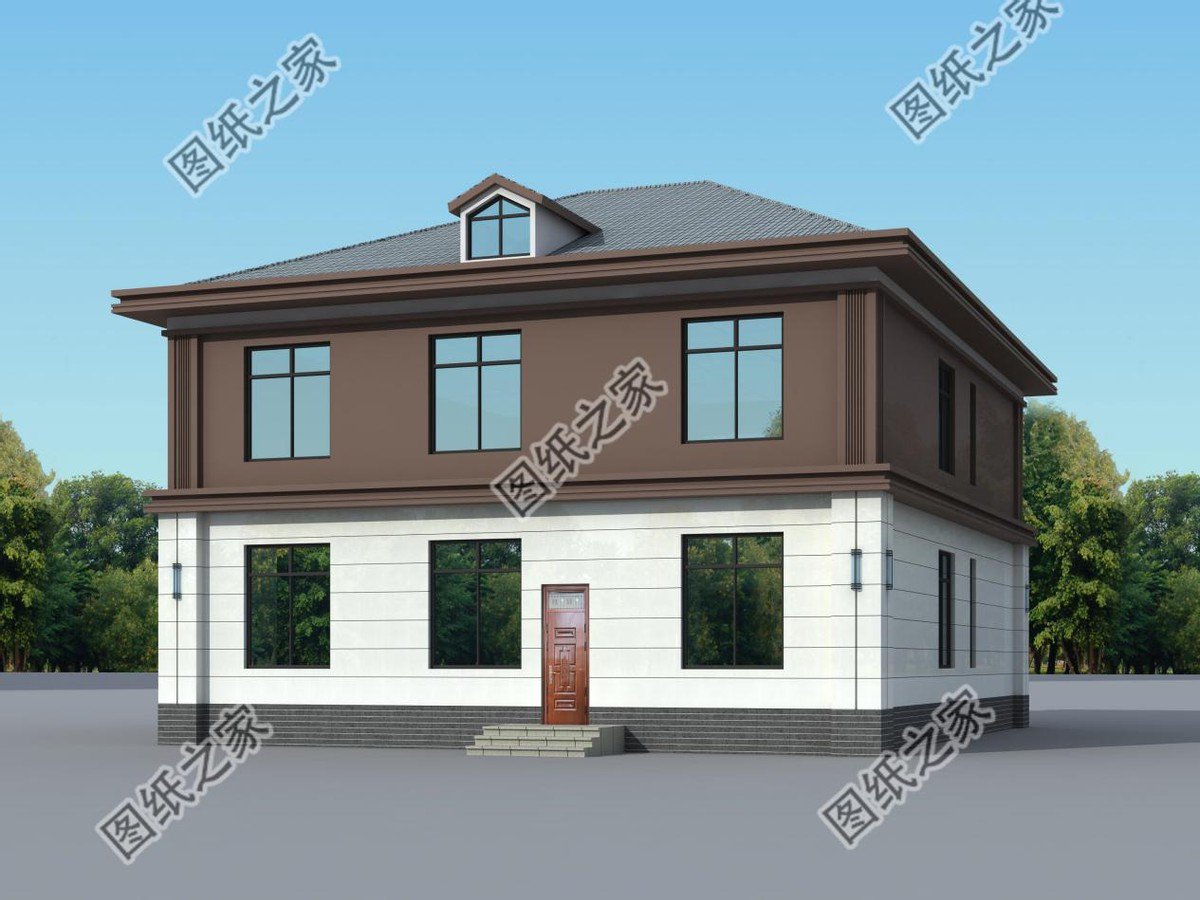 簡單農(nóng)村自建房設(shè)計(jì)，造價(jià)經(jīng)濟(jì)戶型實(shí)用舒適，是不可多得的設(shè)計(jì)