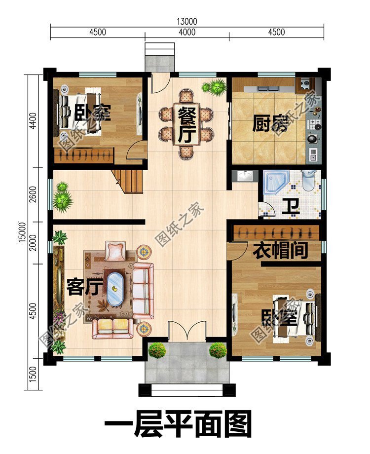 簡單農(nóng)村自建房設(shè)計(jì)，造價(jià)經(jīng)濟(jì)戶型實(shí)用舒適，是不可多得的設(shè)計(jì)