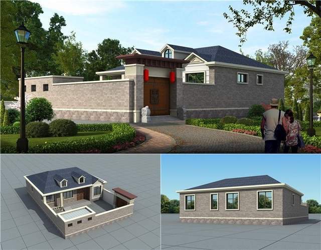 農(nóng)村一層養(yǎng)老房這樣蓋，父母住著安心，自己也放心