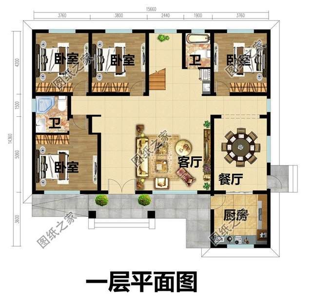 農(nóng)村一層養(yǎng)老房這樣蓋，父母住著安心，自己也放心