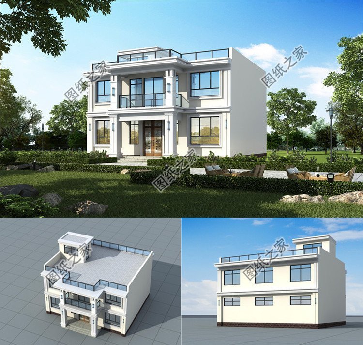 農(nóng)村自建房圖紙推薦，簡(jiǎn)單實(shí)用造價(jià)低，生活居住舒適又愜意