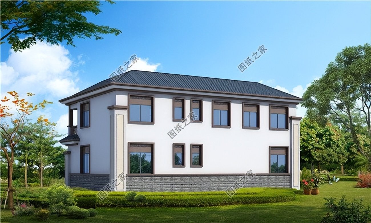 農(nóng)村新中式自建別墅設(shè)計(jì)，給人古樸韻味、清雅別致的經(jīng)典享受