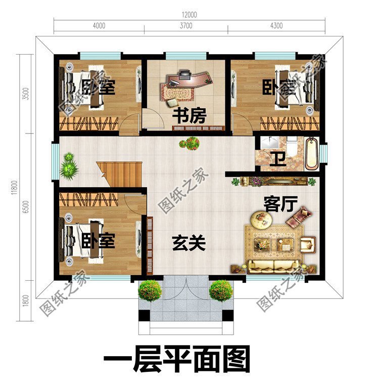 返鄉(xiāng)建棟別墅占地方正實(shí)用，生活舒適度直接拉滿惹人羨慕