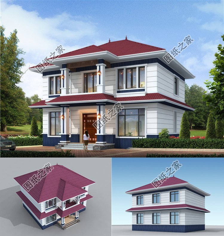 返鄉(xiāng)建棟別墅占地方正實(shí)用，生活舒適度直接拉滿惹人羨慕