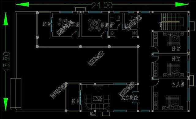 新中式合院自建別墅設(shè)計(jì)，有房有庭院，很有一番滋味