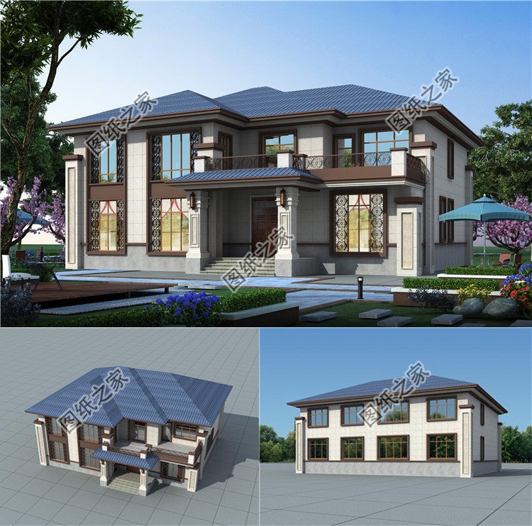 大面積露臺設(shè)計，戶外娛樂空間充裕，享受鄉(xiāng)村的美好風(fēng)光