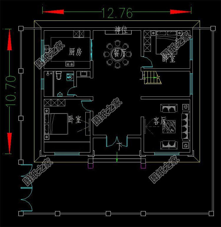 農(nóng)村自建房設(shè)計圖紙推薦，住進(jìn)這樣的房子，滿滿的幸福感