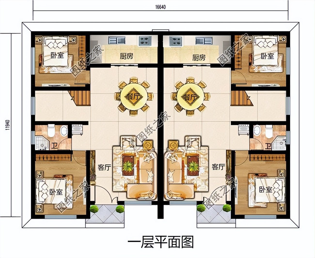 農(nóng)村家里兩兄弟如何建房，雙拼合建巨劃算，快來(lái)看一看