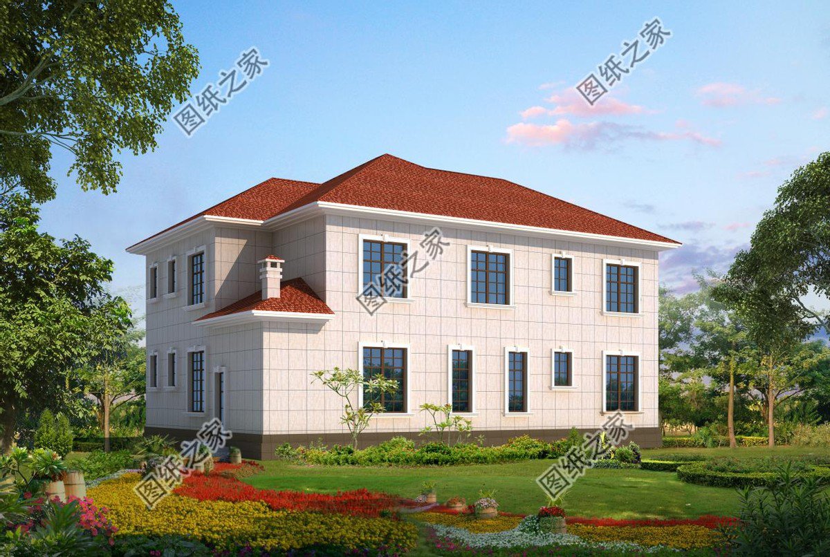 設計精良的歐式別墅，超大落地窗，鄉(xiāng)間美景自然融入家居