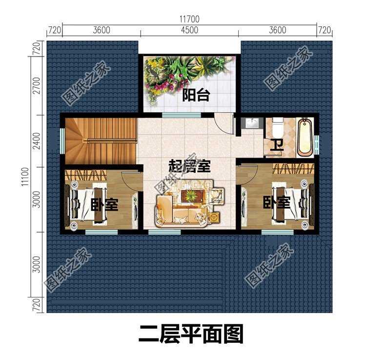 農(nóng)村一層半別墅設(shè)計(jì)，外觀低調(diào)不失檔次，內(nèi)部生活空間充足