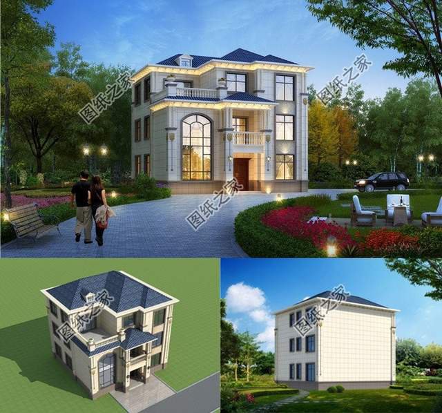 豪華歐式三層別墅合集，給予你更好，更高，更舒適的居住環(huán)境