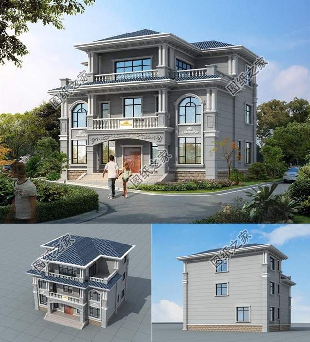 豪華歐式三層別墅合集，給予你更好，更高，更舒適的居住環(huán)境