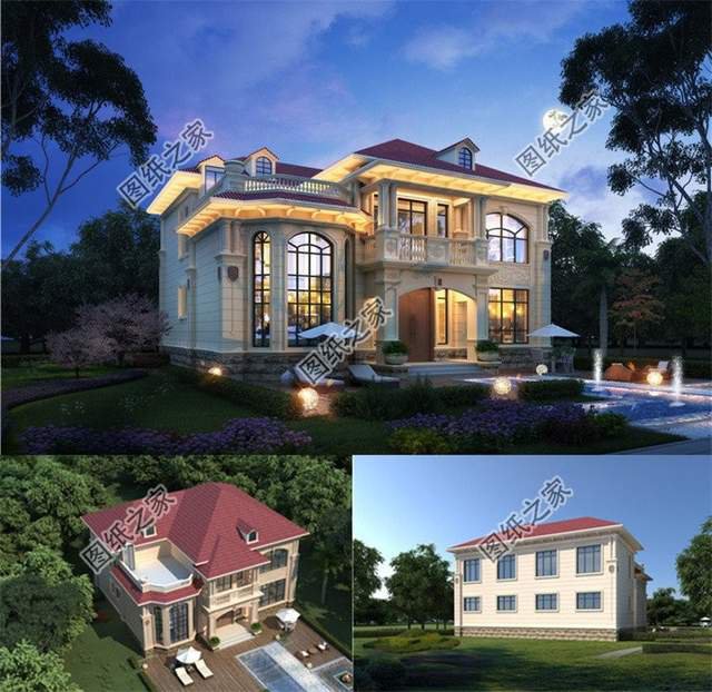 農(nóng)村自建房設(shè)計圖，功能分區(qū)合理，提高空間利用率方便生活