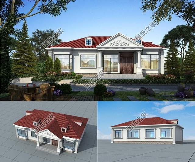 農(nóng)村自建房設(shè)計圖，功能分區(qū)合理，提高空間利用率方便生活