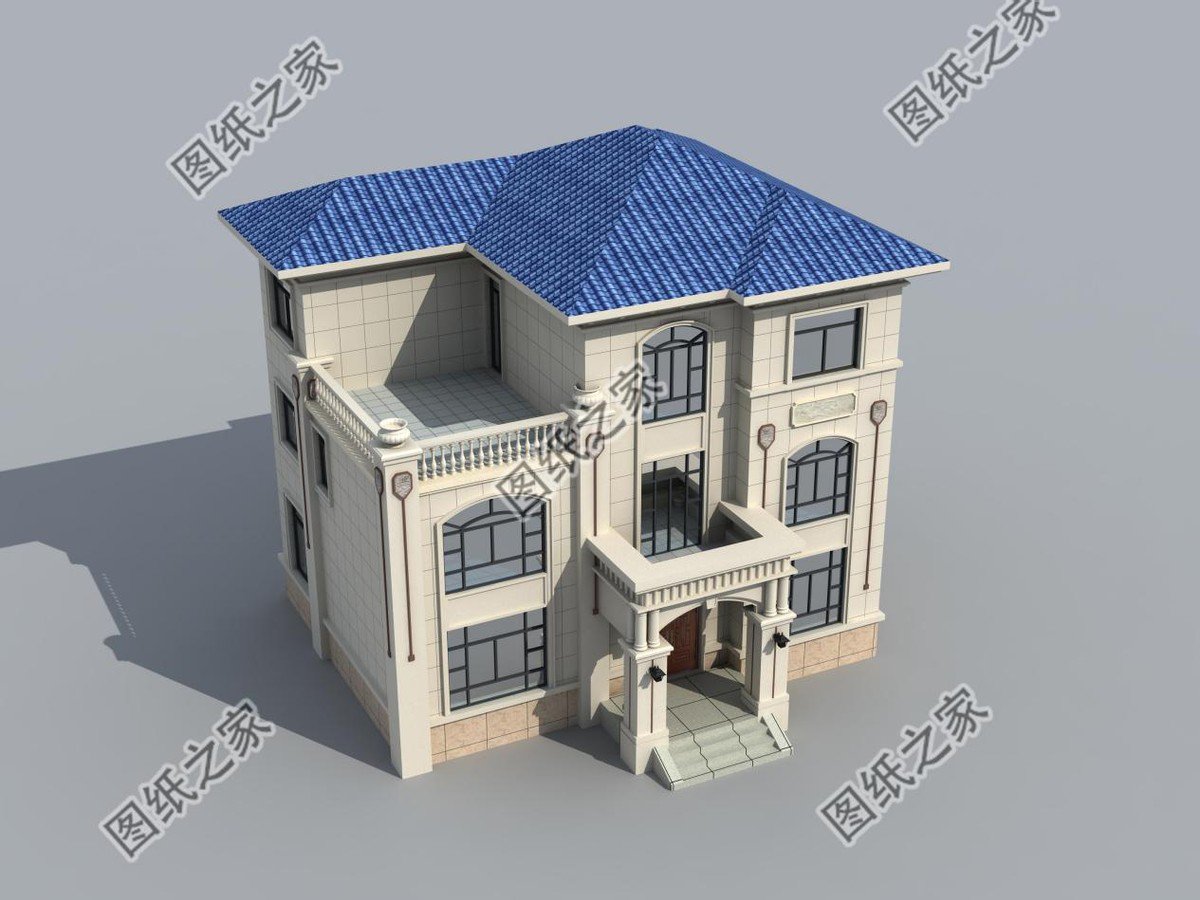 四套高端農(nóng)村別墅設(shè)計(jì)，超級(jí)高的性價(jià)比，品質(zhì)生活有聲有色