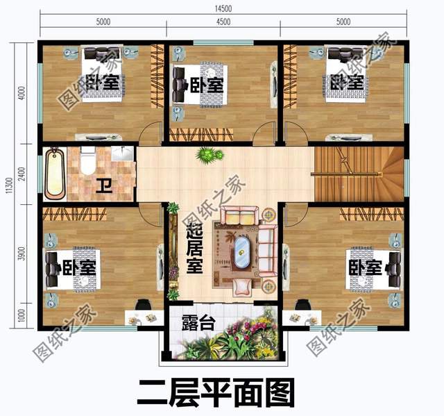 四套適合農(nóng)村建造的住宅，符合人們的審美觀，貼近老鄉(xiāng)的生活習(xí)慣