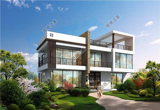 現(xiàn)代農(nóng)村別墅推薦，全新的建房理念，追求簡(jiǎn)單時(shí)尚感