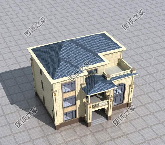 簡(jiǎn)歐三層別墅設(shè)計(jì)，時(shí)尚雅致，簡(jiǎn)約又不失別致感