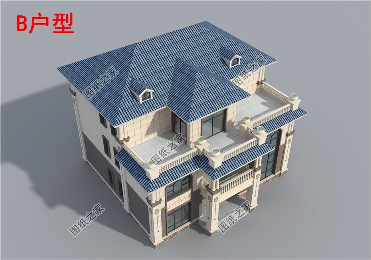 農(nóng)村兩層半別墅推薦，實(shí)用型房屋設(shè)計(jì)，更適合農(nóng)村建造