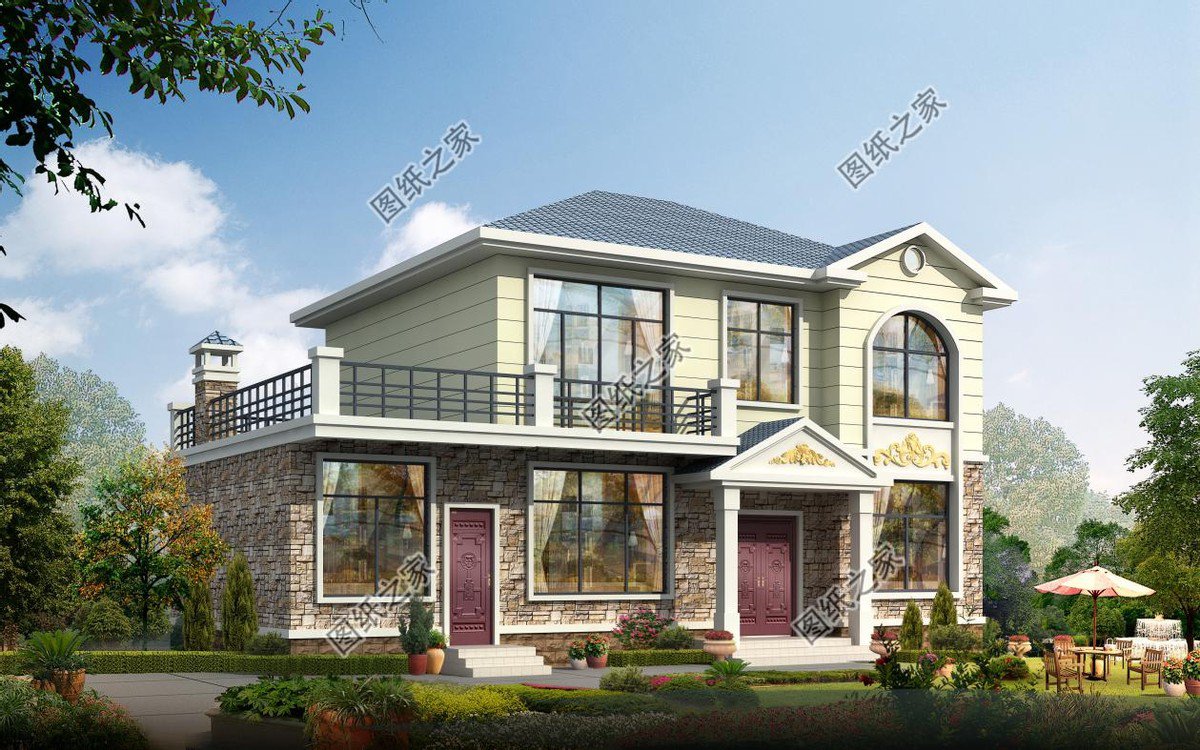 四套農(nóng)村二層別墅設(shè)計，第三款15萬起建，建在老家最合適不過了