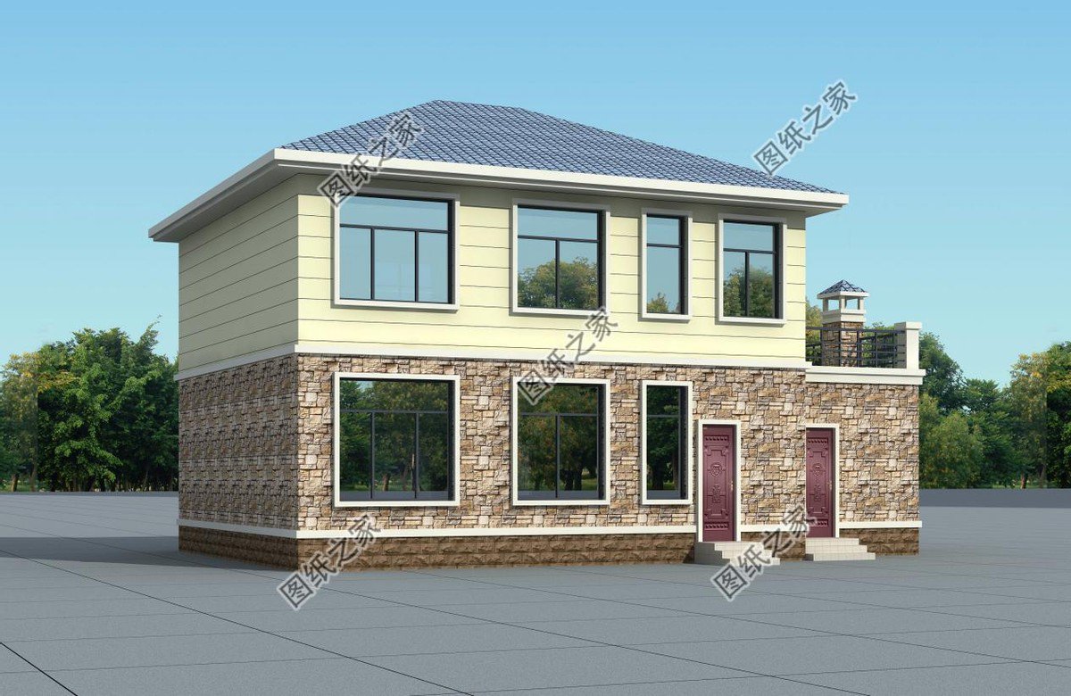 四套農(nóng)村二層別墅設(shè)計，第三款15萬起建，建在老家最合適不過了