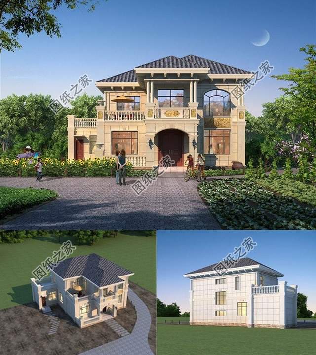 最美歐式別墅設(shè)計(jì)，看完外觀再看布局，絕不會(huì)讓你失望