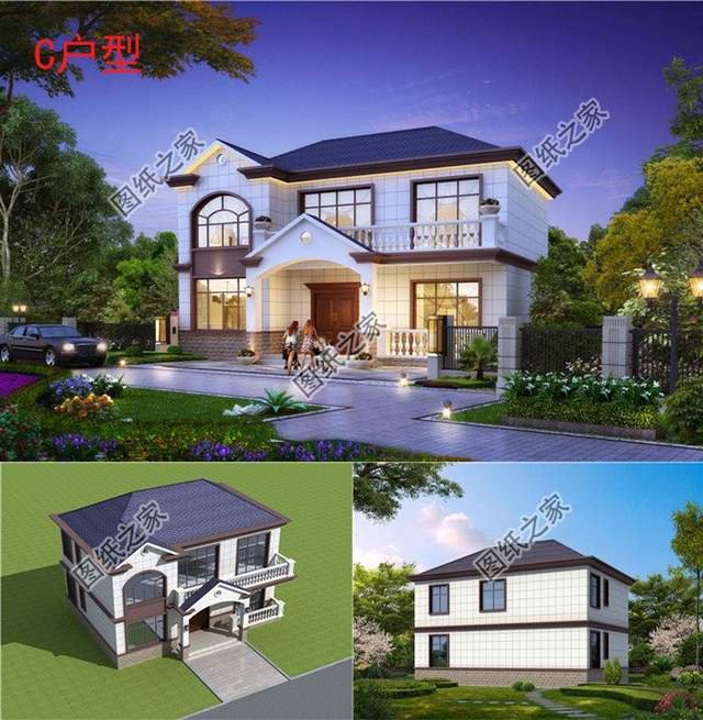 農(nóng)村小面積別墅推薦，房屋不用太大，溫馨就足夠了