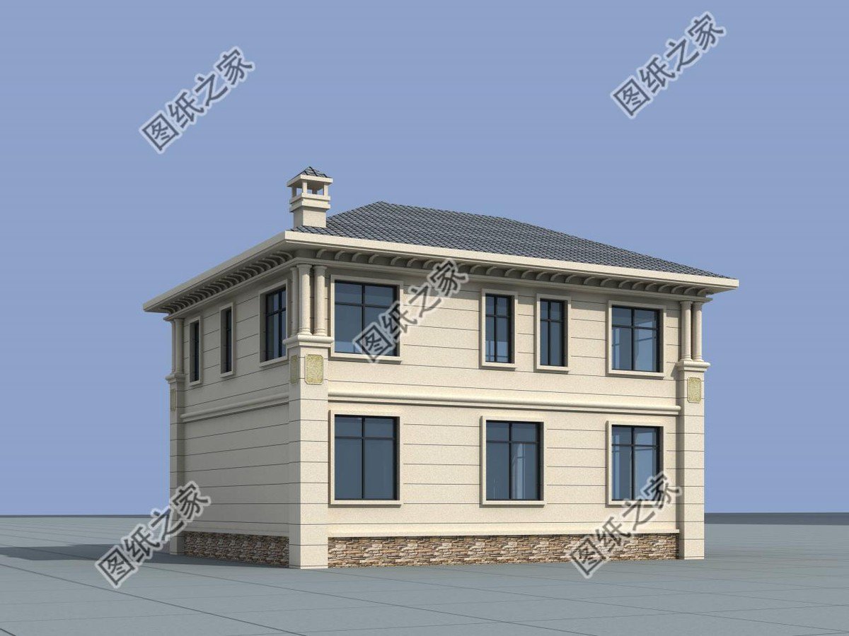 歐式農村別墅推薦，多露臺多陽臺的設計，增添整個住宅的美感