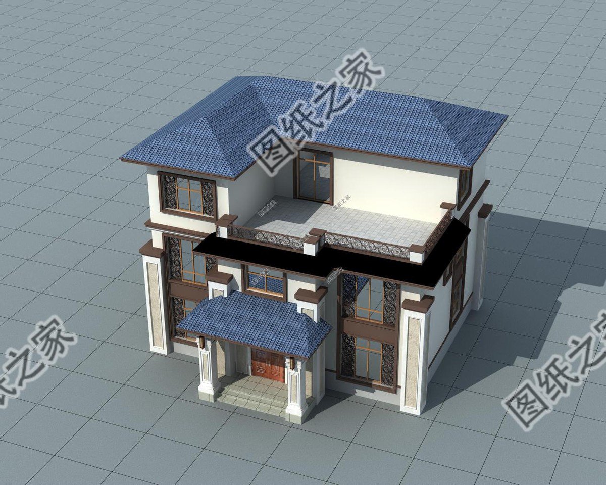 新中式三層別墅設(shè)計(jì)，傳統(tǒng)中帶有時(shí)代感，你們心動(dòng)了沒(méi)？