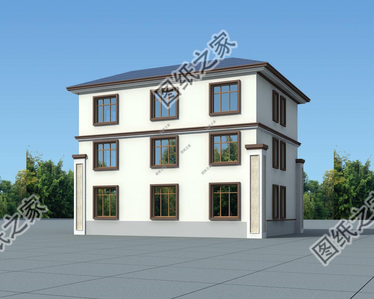 新中式三層別墅設(shè)計(jì)，傳統(tǒng)中帶有時(shí)代感，你們心動(dòng)了沒(méi)？